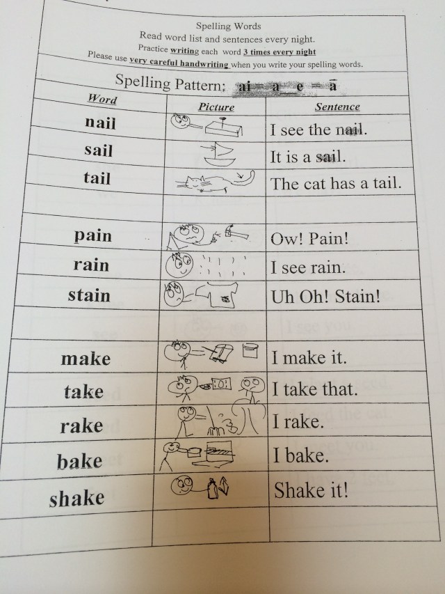 english long vowels long a 