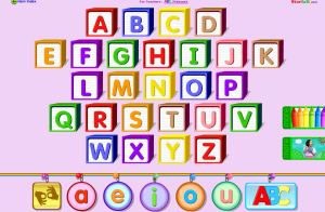 english starfall alphabet and vowels