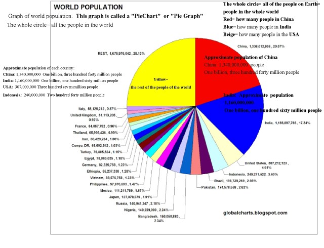 gyuto population world pie graph