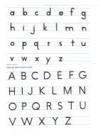 english printing abc 1
